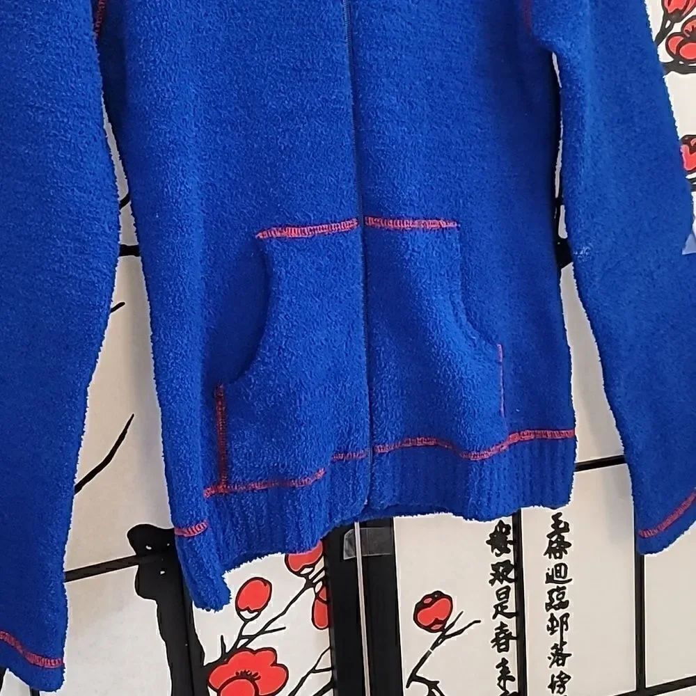 Kashwere Electric Blue Bell Sleeve Hoodie - Picture 5 of 13